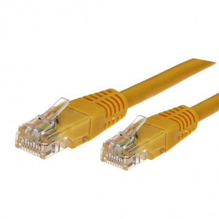 LANTEC CABLE CAT 5e RJ45 ETHERNET 2m YELLOW