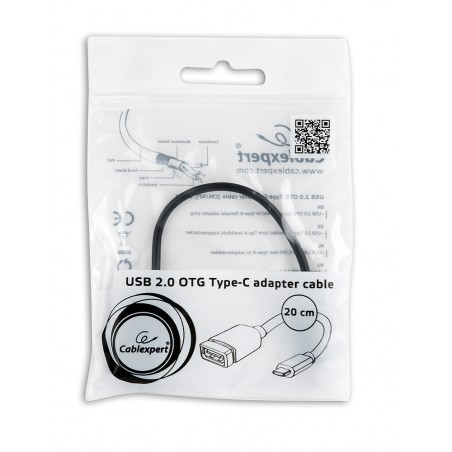 CABLEXPERT TYPE C (M) TO USB (F) ADAPTER CABLE