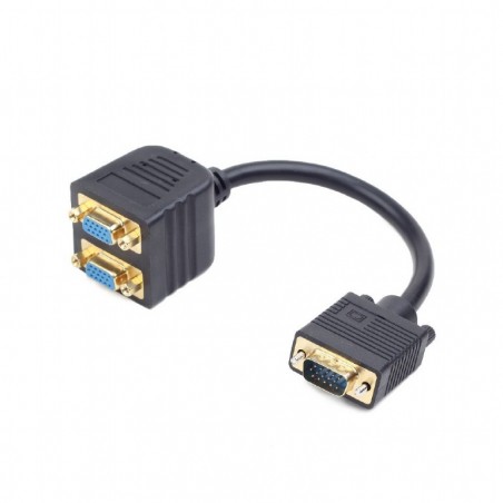 CABLEXPERT VGA (M) TO 2X VGA (F) SPLITTER CABLE 0.20M