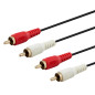 SAVIO 2RCA 3M AUDIO CABLE CLS-17