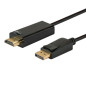 SAVIO CABLE DISPLAYPORT (M) TO HDMI (M) 1.5M CL-56