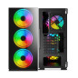 SAVIO ATX MID-TOWER CASE PRIME X1 ARGB GLASS