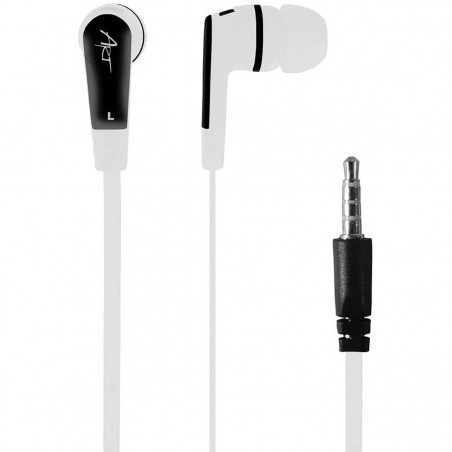 ART S2A EARPHONES WITH MICROPHONE 3.5MM WHITE/BLACK