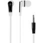 ART S2A EARPHONES WITH MICROPHONE 3.5MM WHITE/BLACK