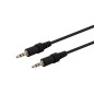 SAVIO AUDIO CABLE  MINI JACK 3.5MM 2M CLS-12