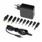 I-BOX UNIVERSAL LAPTOP CHARGER 65W AUTOMATIC IUZ65WA