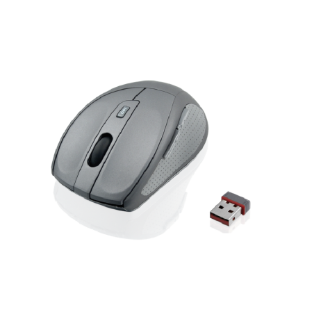 I-BOX WIRELESS OPTICAL MOUSE SWIFT SILVER