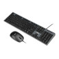 I-BOX DESKTOP KIT WIRED MOUSE + KEYBOARD SET BLACK IKMS606