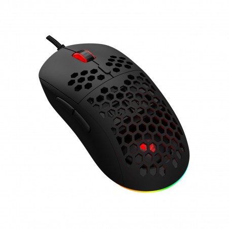 SAVIO GAMING MOUSE HEX-R BLACK